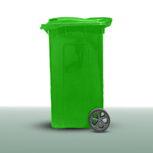 240L Wheelie Bin - Green